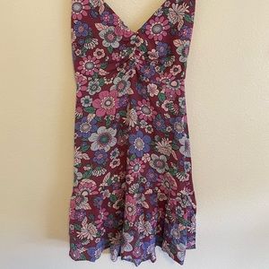 Retro flower dress